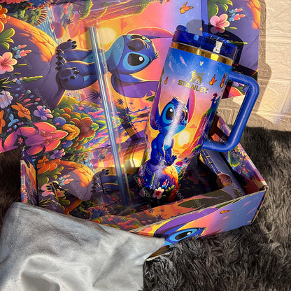 Sunset Stitch Tumbler