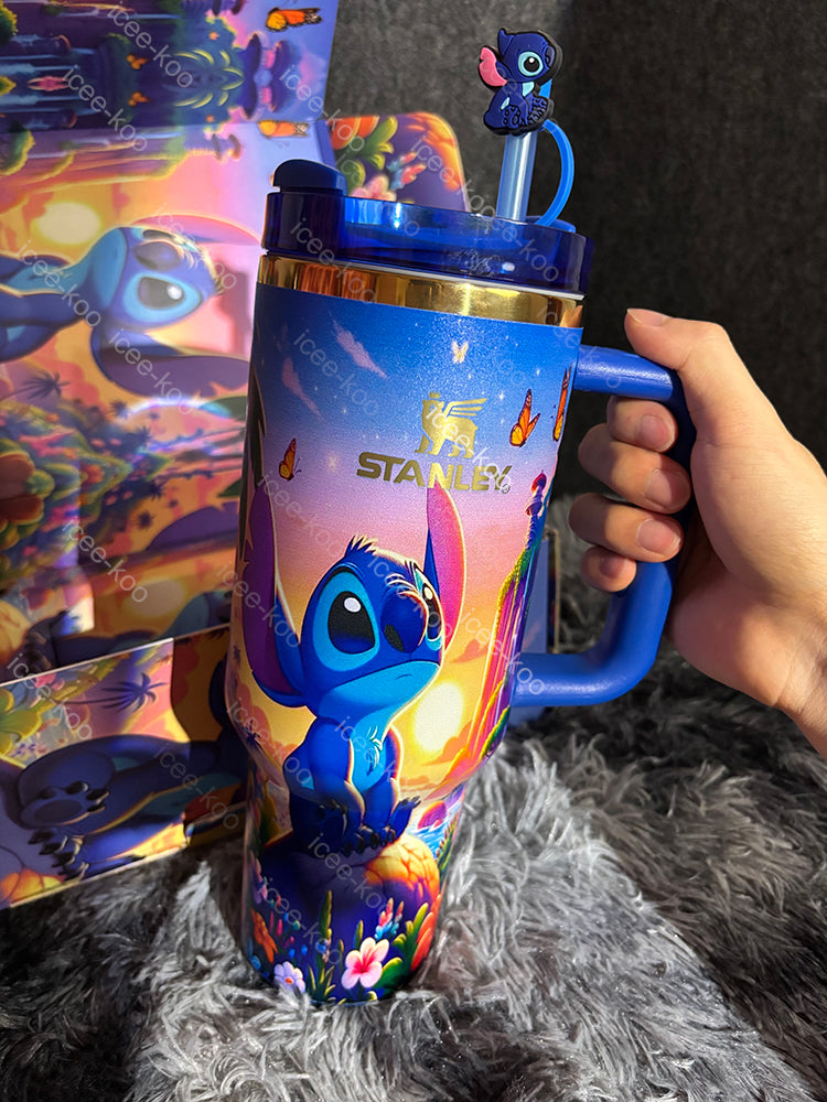 Sunset Stitch Tumbler